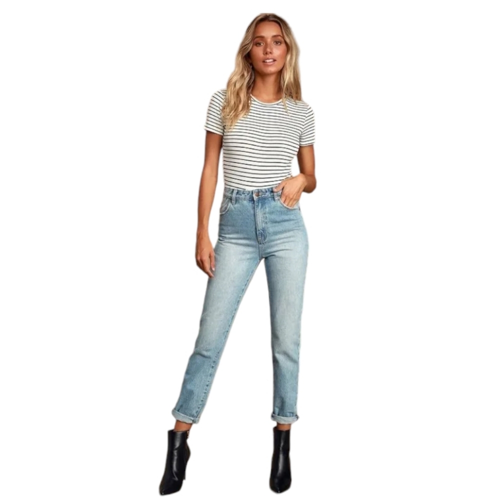 Kinship Striped Ribbed Bodysuit - Picture 6 of 11
